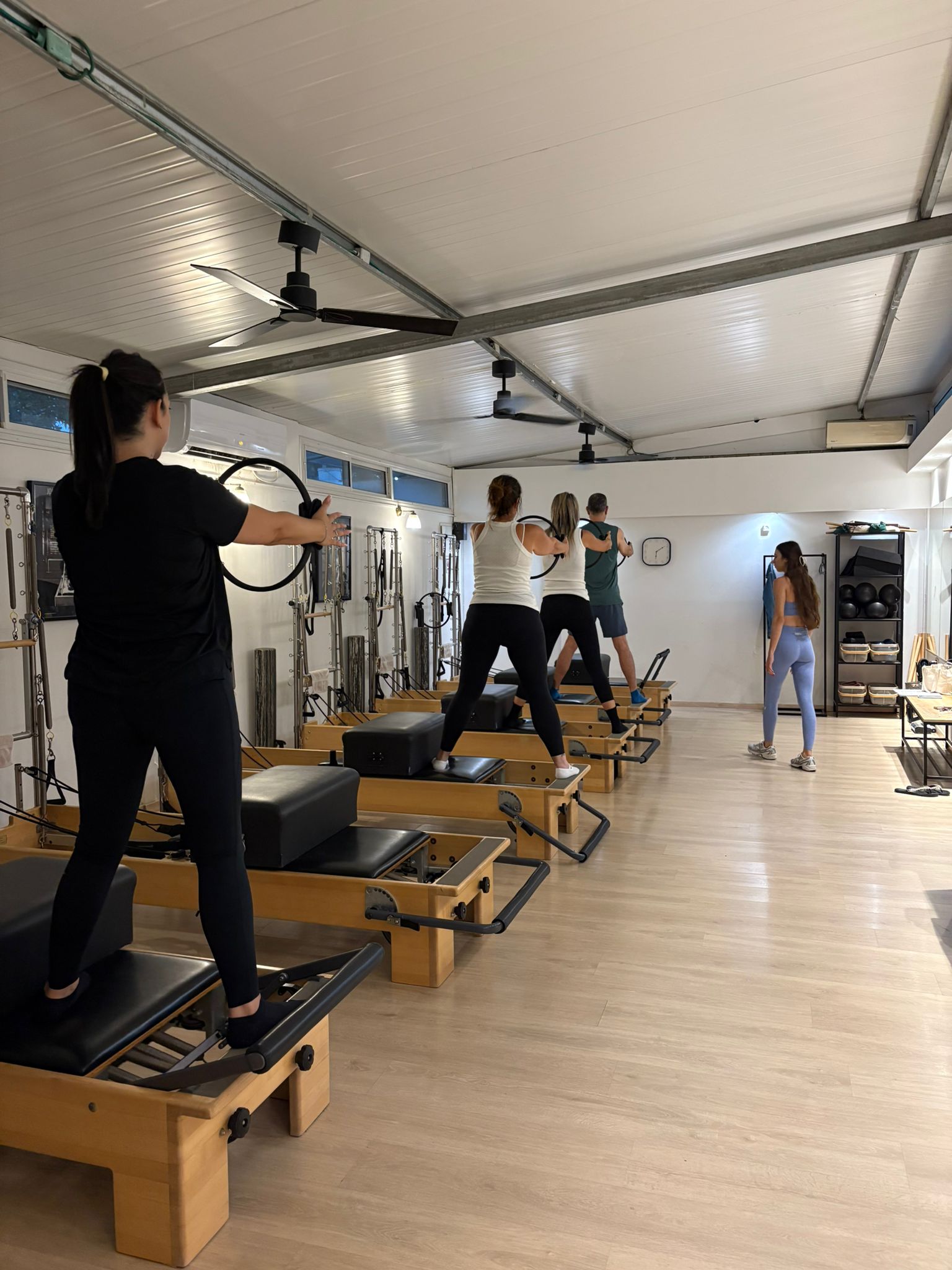 Roga Lach Pilates Studio - Gallery image 13 showing Pilates exercises and studio space